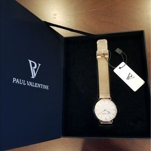 rose gold seashell mesh